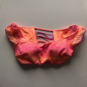 Victoria’s Secret Short Sleeve Crop Top Bikini